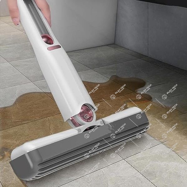 Mini Mop Rodo de Pia com Esponja Absorvente Lavável - Limpeza Eficiente e Prática | MINI-087123