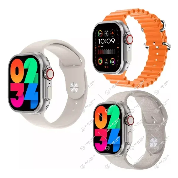Smartwatch HW9 Ultra 2 - NFC, Bluetooth 5.2, Monitor Cardíaco e GPS | SW-HW9ULTRA2