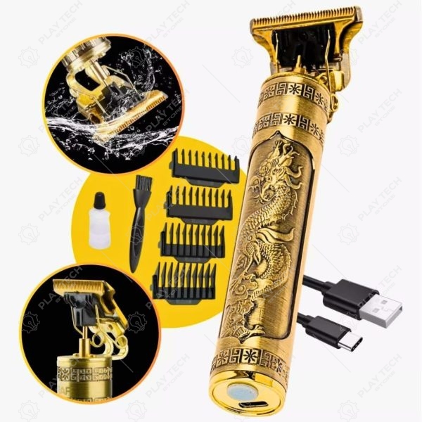 Máquina de Cortar Cabelo e Barba Profissional | Versátil e Ergonômica - BBG-10518