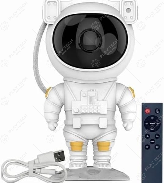 Projetor de Luz da Galáxia Astronauta | Céu Estrelado com Controle Remoto - GALAXY-ASTRO
