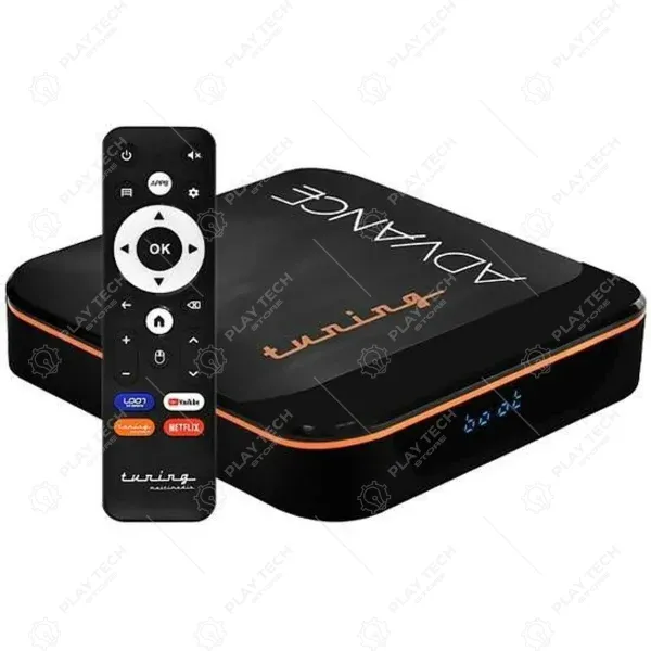 Tuning Advance 4K Ultra HD Wi-Fi | Android TV Box | Streaming e VOD - TUNING-ADVANCE