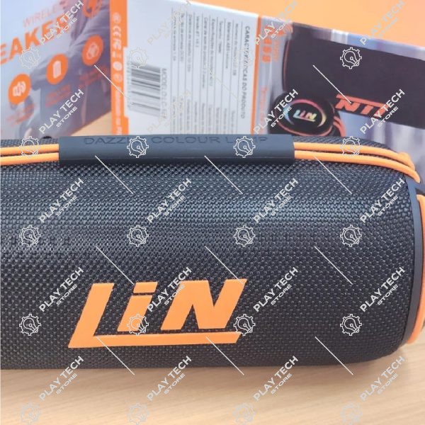 Caixa de Som Bluetooth LIN 50W LC-108 - 50W RMS - Graves Profundos e Agudos Cristalinos - Bateria Longa Duração - LIN-LC108