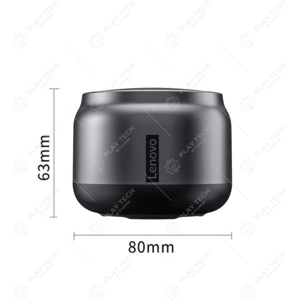 Mini Caixa de Som Portátil Lenovo K30  Bluetooth, Som 3D Surround, Subwoofer, Design à Prova d'Água  - LENOVO-K30