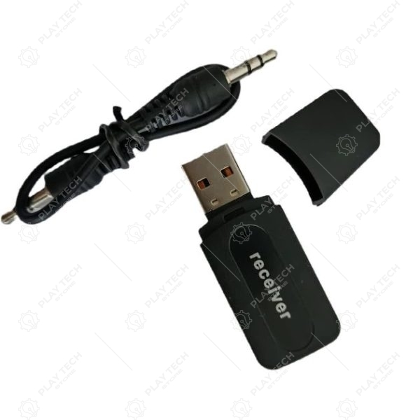 Receptor Bluetooth USB P2 Áudio Estéreo Transmissor Sem Fio para Som de Carro, TV ou Caixa de Som  Kapbom KAP-T35 - KAP-USBP2-BLUE