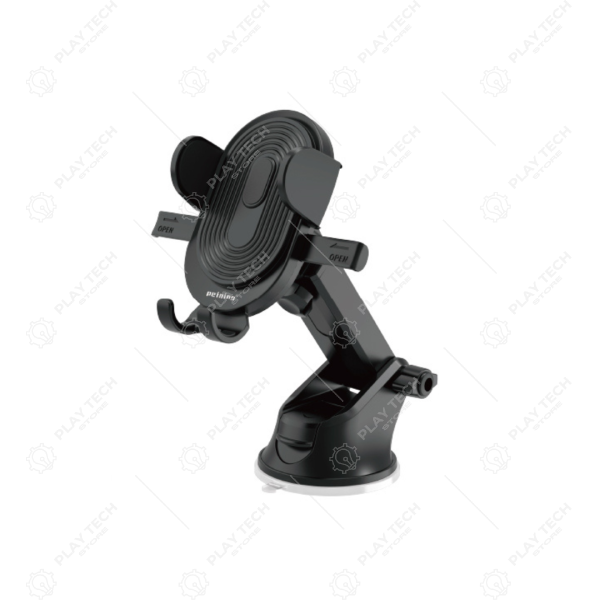 Suporte Universal Veicular PEI-EX-2003 | Ventosa + Magnético, Rotação 360°, Fixação Estável - PEI-EX-2003