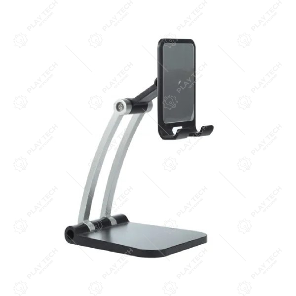 Suporte de Mesa Lin LS-623 | Suporte Portátil com Braço Giratório 360°, Design Plegável e Anti-deslizamento - LS-623